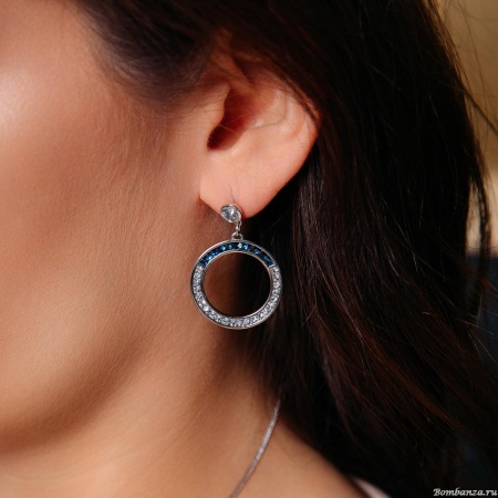 Серьги Fiore Luna, BBL+CRY